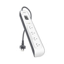 Belkin 4 Outlet Surge Protection Strip With 2M Power Cord