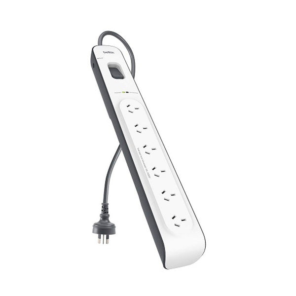 Belkin 6 Oulet Surge Protection Strip With 2M Power Cord