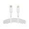 Belkin Boostcharge Usb C Cable To Lightning 1M White Mfi Certified