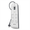 Belkin 8 Outlet Surge Protector With 2m Cord with 2 USB Ports (2.4A)