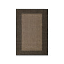 Bermuda Natural Black Roll Of Runner Rug 80X2500Cm