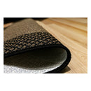 Bermuda Natural Black Roll Of Runner Rug 80X2500Cm