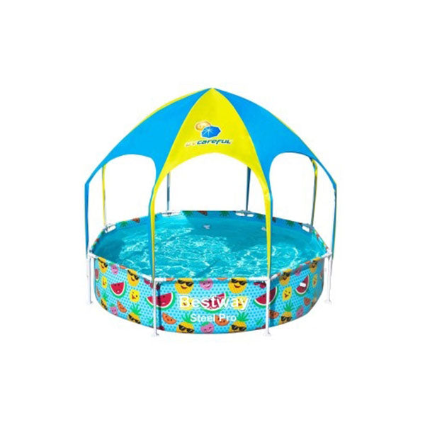 Bestway Above Ground Swimming Pool With Mist Shade