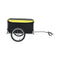 Bike Cargo Trailer Black And Yellow 65 Kg