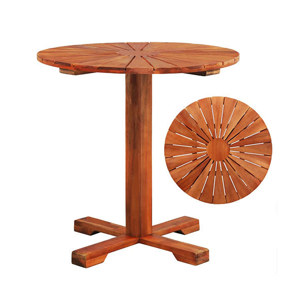 Bistro Table 70 X 70 Cm Solid Acacia Wood