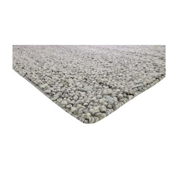Black And White Hand Woven Remarkable Rug