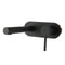 Bathtub Basin Mixer Water Spout Set Brass Round Shower Tap Black