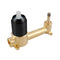 Black Bathtub Basin Mixer Water Spout Shower Taps Brass Watermarked