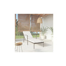 Black Garden Sun Lounger With Cushion Poly Rattan