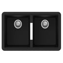 824X481Mm Double Bowls Granite Stone Kitchen Laundry Sink Under Mount