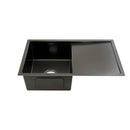 Black Kitchen Sink Stainless Steel Under Or Top Or Flush Mount