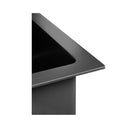 Black Kitchen Sink Stainless Steel Under Or Top Or Flush Mount