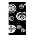 Black Kitchen Sink Stainless Steel Under Or Top Or Flush Mount