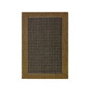 Black Natural Chino Contemporary Rug