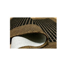 Black Natural Chino Contemporary Rug