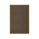 Black Natural Chino Rug