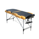 2 Fold Portable Aluminium Massage Table Bed Beauty Therapy