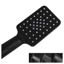 3 Mode Handheld Shower Head Bathroom Sprayer Hand Held Black