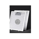 Black Range Hood Kitchen Canopy Led Light Wall Mount