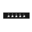 Black Range Hood Kitchen Canopy Led Light Wall Mount
