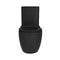 Black Wall Faced Hygiene Rimless Dual Flush Ceramic Toilet