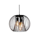 Black Wire 3 Light Pendant