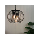 Black Wire 3 Light Pendant