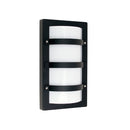 Black Ip65 Premium Outdoor Bulkhead