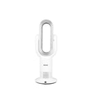 Bladeless Electric Fan Cooler Heater 2 In 1 Air Cool Remote Control