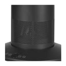 Bladeless Electric Fan Cooler Heater Air Cool Sleep Timer Black Red