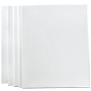 5 Pack 50X60Cm Artist Blank Stretched Canvas Large White Oil Acrylic