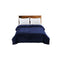 Ultra Soft Mink Blanket Warm Throw In Navy Colour