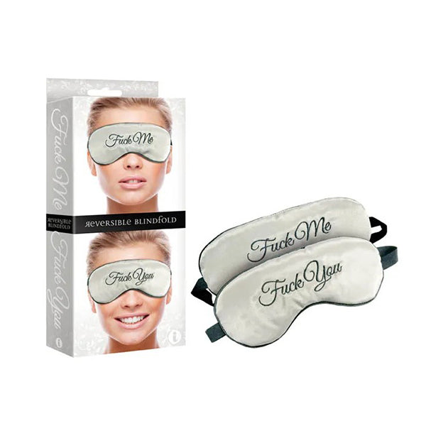 Fuck Me Or Fuck You Reversible Blindfold
