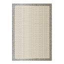 Bloomers Ivory Silver Rug