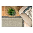 Bloomers Ivory Silver Rug