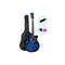 Blue 38 Inch Wooden Acoustic Guitar