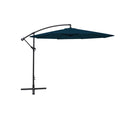 Blue Cantilever Umbrella