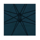 Blue Cantilever Umbrella