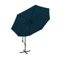 Blue Cantilever Umbrella