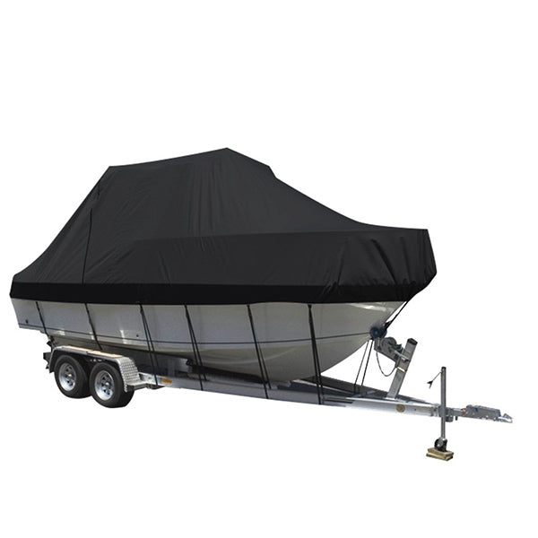Boat Cover Trailerable Weatherproof Jumbo Marine Heavy Duty 600D