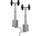 Boat Trailer Double Roller Bow Support 59 - 84 Cm (2 Pcs)