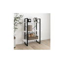 Book Cabinet 80 X 30 X 105 Cm White Engineered Wood