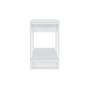 Book Cabinet 80 X 30 X 51 Cm High Gloss White