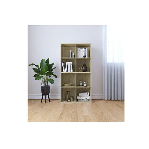 Book Cabinet And Sideboard Sonoma Oak Chipboard