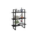Book Cabinet Black 80 X 30 X 105 Cm Engineered Wood
