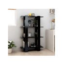 Book Cabinet Black Room Divider