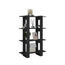 Book Cabinet Black Room Divider
