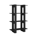 Book Cabinet Black Room Divider