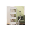 Book Cabinet Room Divider 40 X 30 X 103 Cm White Engineered Wood
