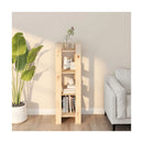 Book Cabinet Room Divider 41 X 35 X 125 Cm Solid Wood Pine
